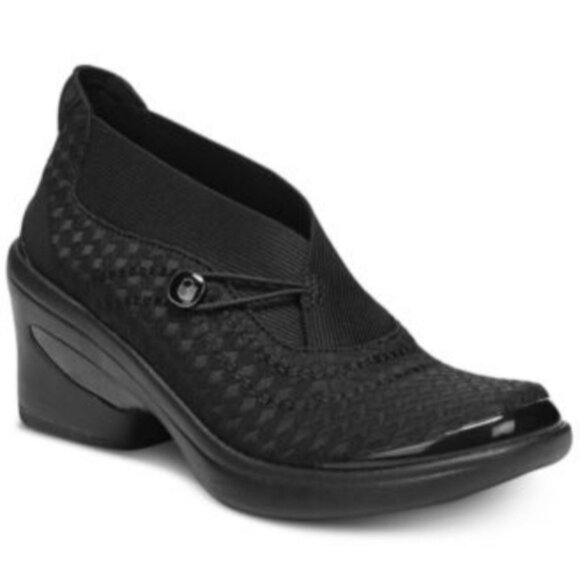 Bzees Shoes - BZees Black Energy Ankle Shoes Heel Boot Size 7 Womens New Comfort Shoe Wedge